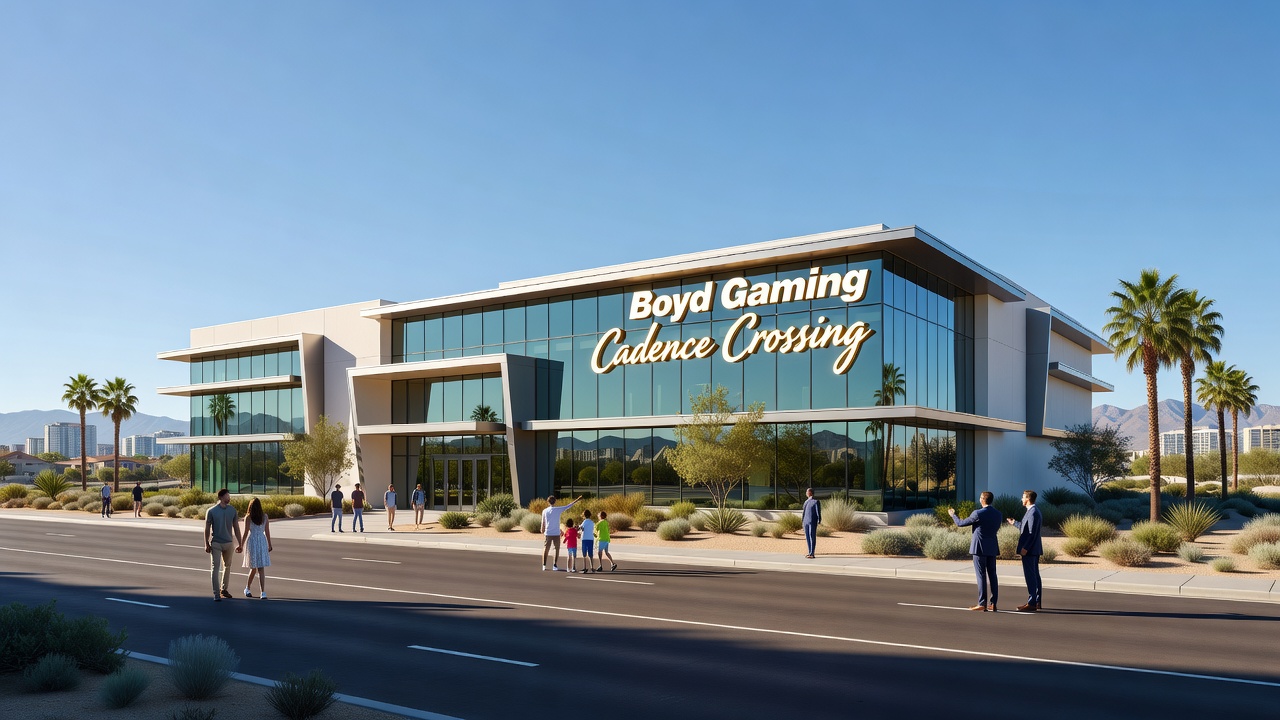 Boulder Highway corridor near the Cadence development site
